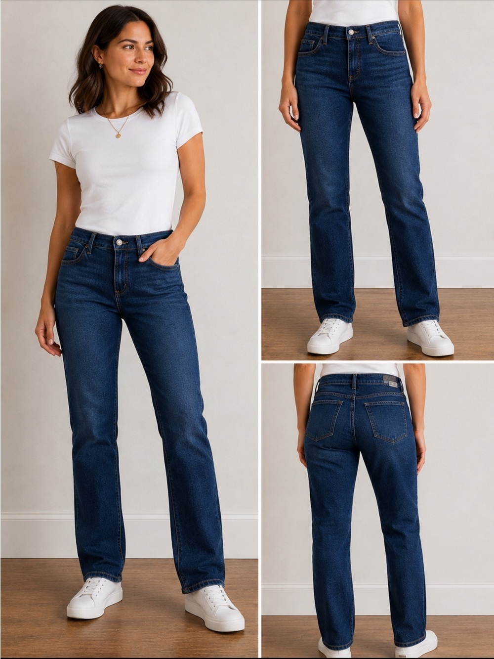 Sonoma Goods for Life Women’s Straight Leg Flexwear Jeans – Size 12